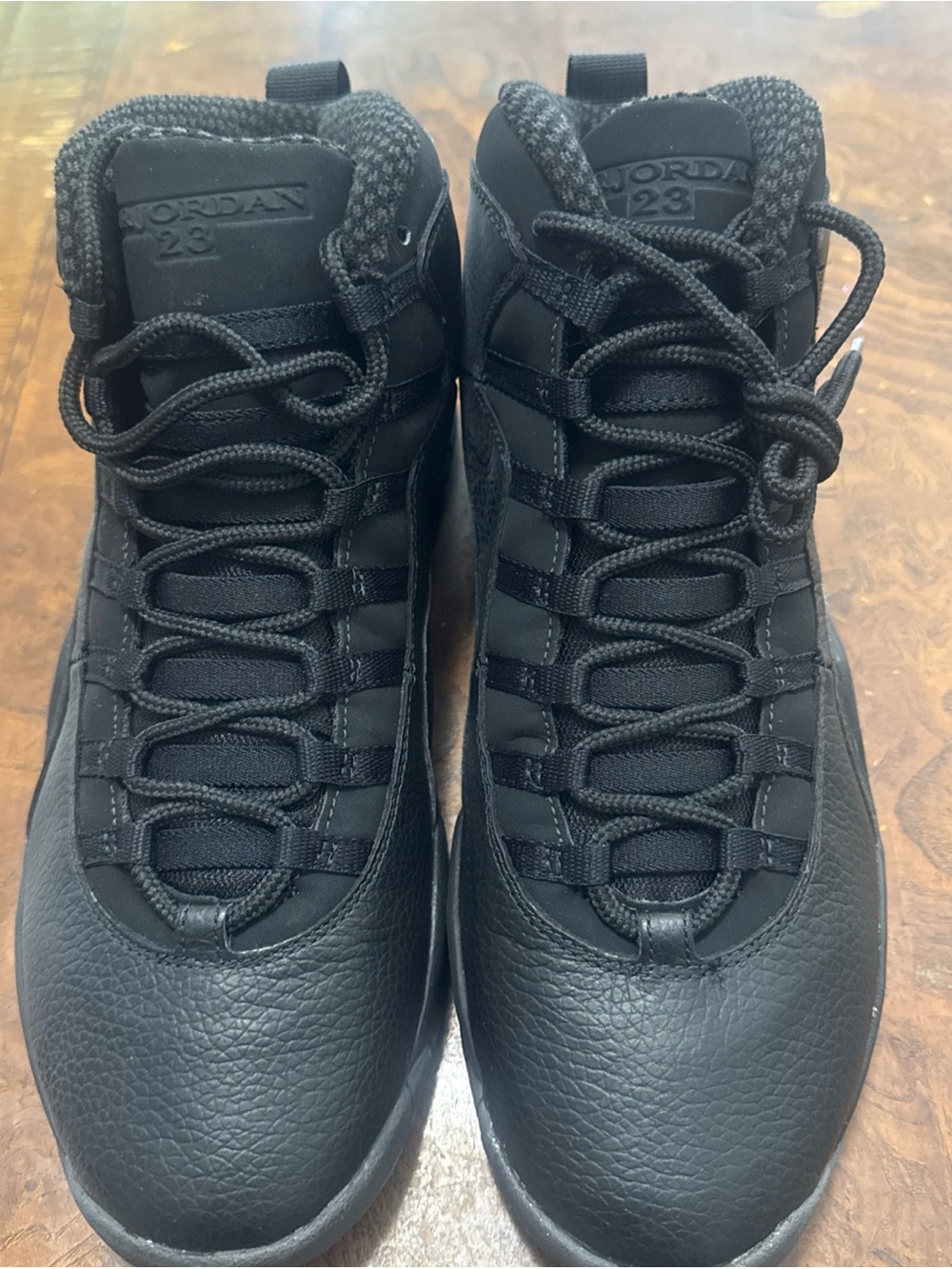 Jordan Black Men's High-Top Sneakers